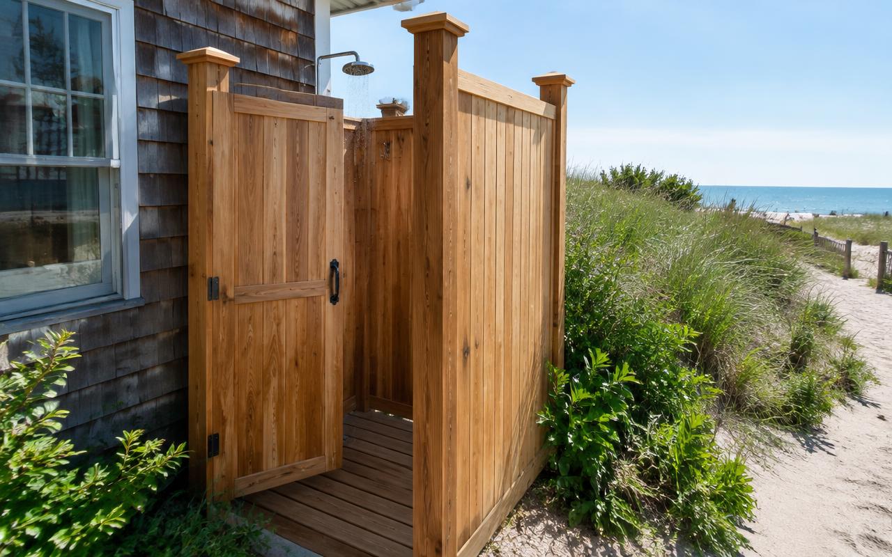 Outdoor Showers — project photo